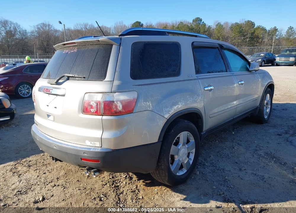 2007 GMC ACADIA SLT-1 VIN: 1GKER33797J124301