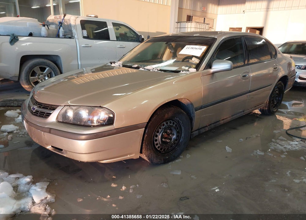 2002 CHEVROLET IMPALA VIN: 2G1WF55E729353105