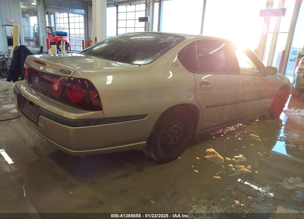 2002 CHEVROLET IMPALA VIN: 2G1WF55E729353105