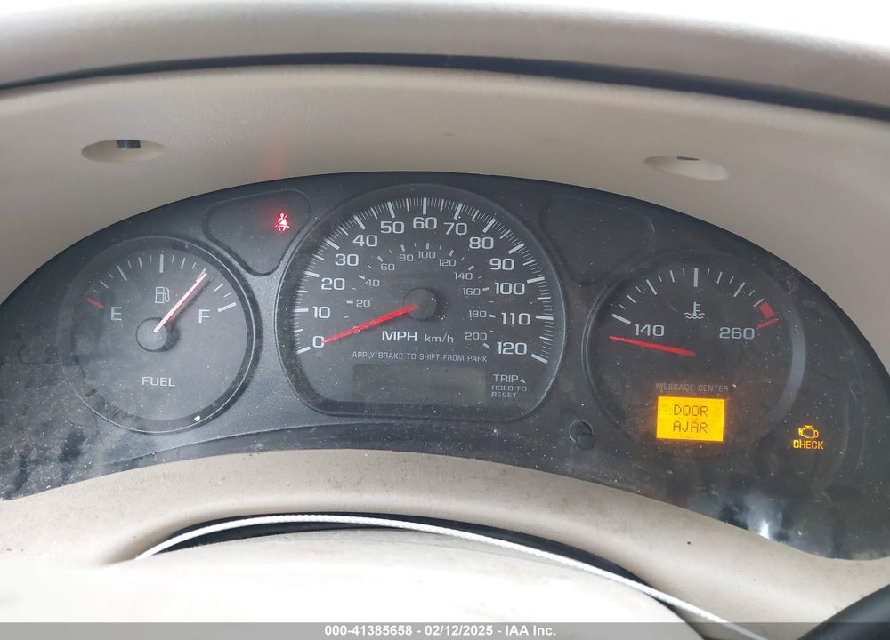 2002 CHEVROLET IMPALA VIN: 2G1WF55E729353105