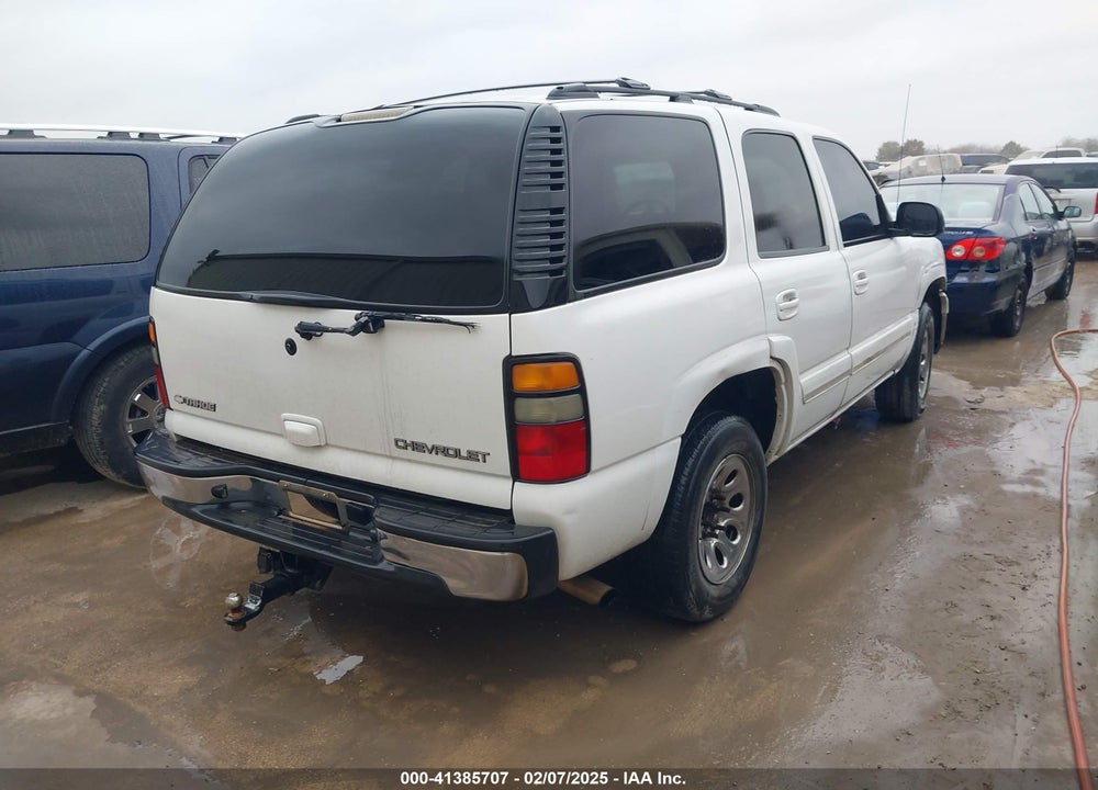 2004 CHEVROLET TAHOE LT VIN: 1GNEC13Z84J275748
