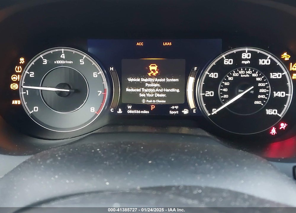 2019 ACURA RDX STANDARD VIN: 5J8TC2H32KL012782