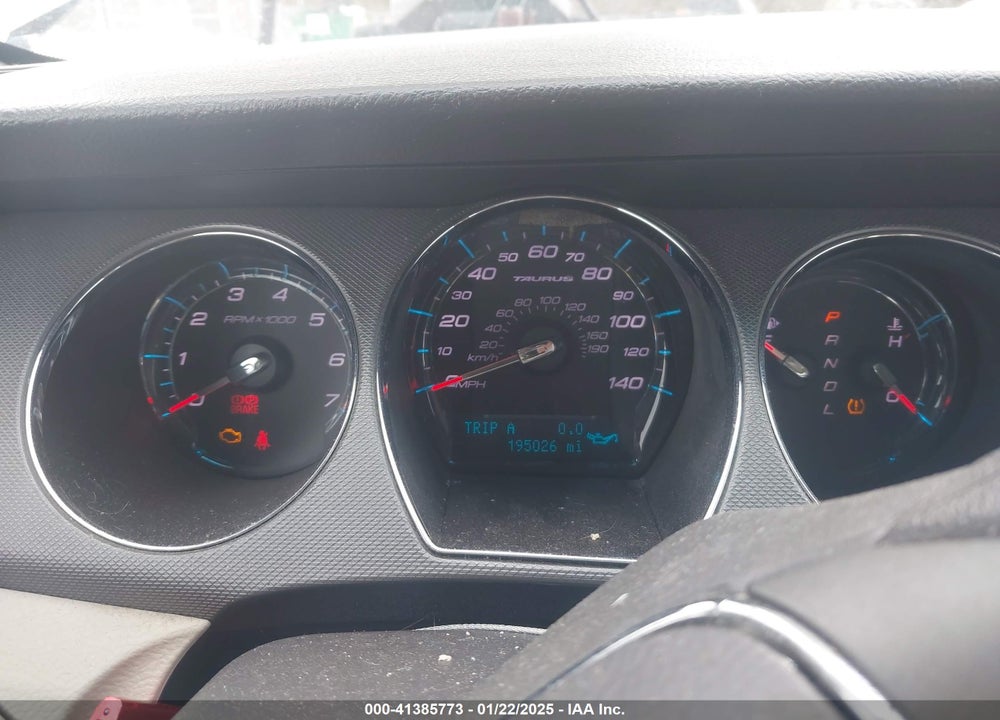 2011 FORD TAURUS VIN: 1FAHP2DW9BG173265