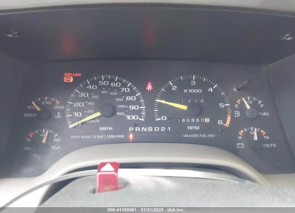 1996 CHEVROLET BLAZER VIN: 1GNDT13W7T2149097