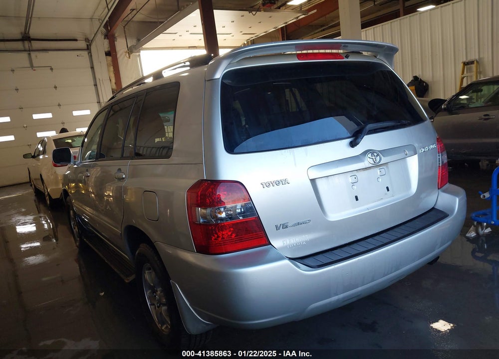 2007 TOYOTA HIGHLANDER V6 VIN: JTEEP21A770220777
