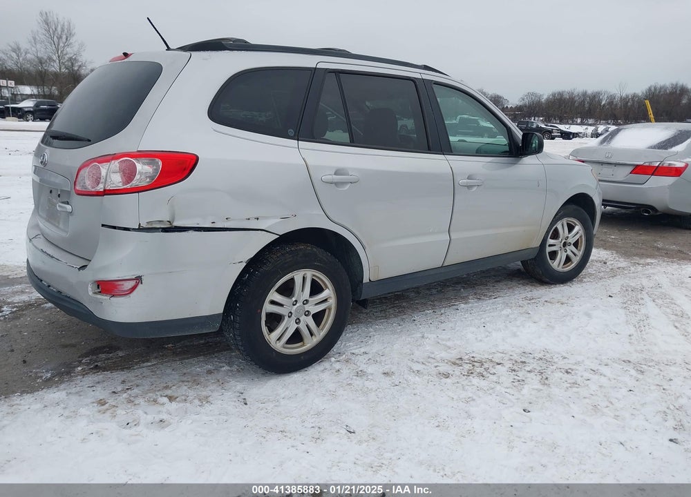2012 HYUNDAI SANTA FE GLS VIN: 5XYZGDAB6CG126503