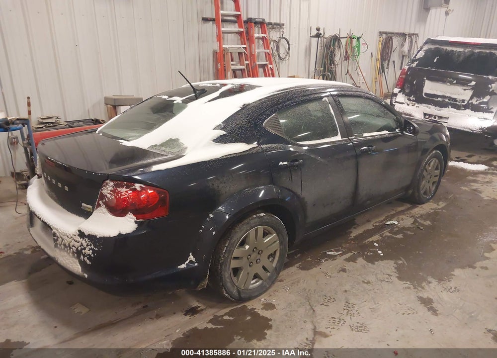 2012 DODGE AVENGER VIN: 1C3CDZAG9CN264430