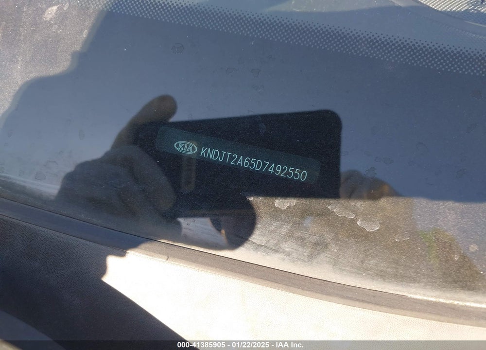 2013 KIA SOUL VIN: KNDJT2A65D7492550