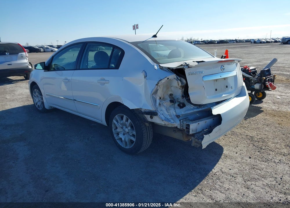 2012 NISSAN SENTRA 2.0 S VIN: 3N1AB6AP7CL718037