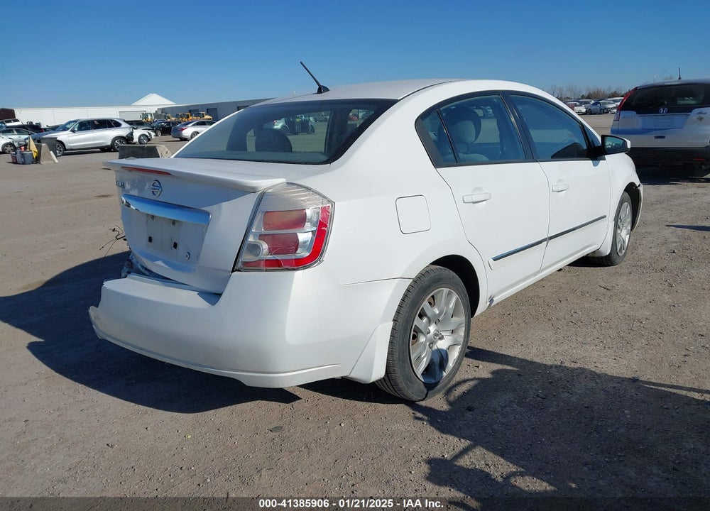 2012 NISSAN SENTRA 2.0 S VIN: 3N1AB6AP7CL718037