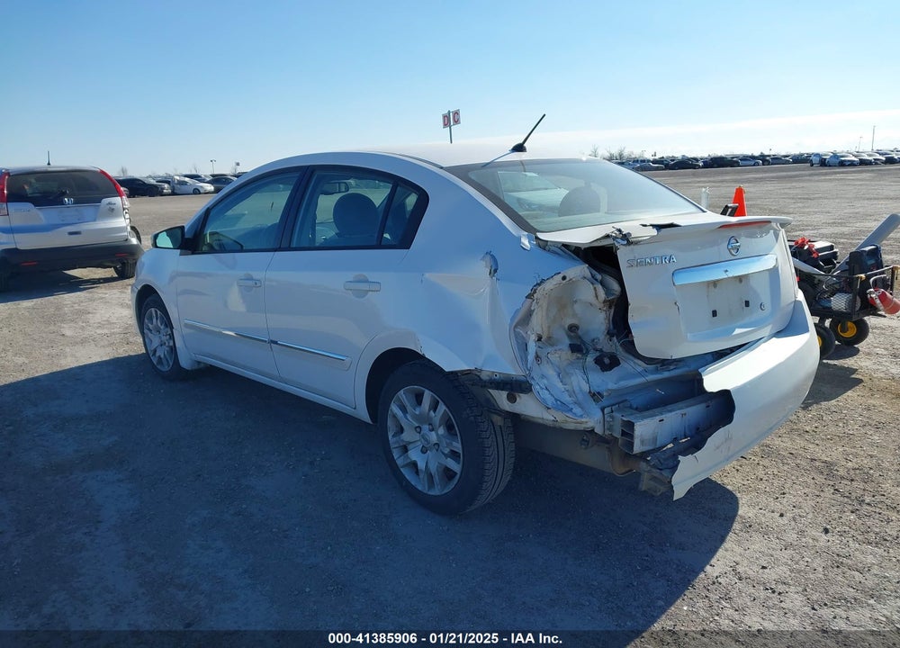 2012 NISSAN SENTRA 2.0 S VIN: 3N1AB6AP7CL718037