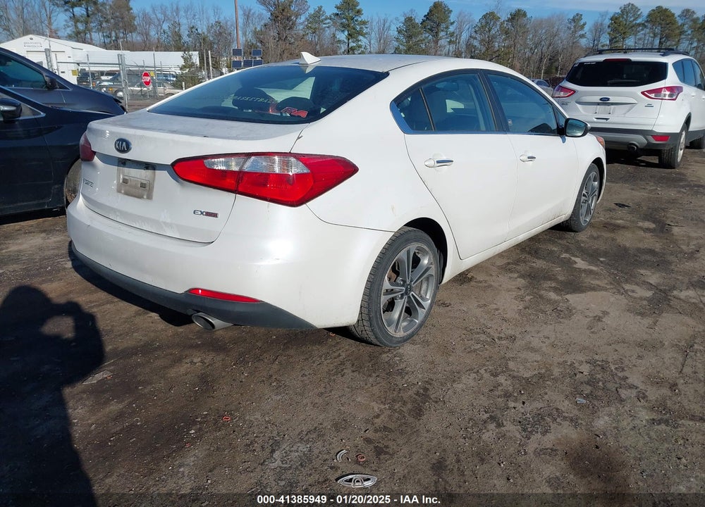 2014 KIA FORTE EX VIN: KNAFX4A82E5094584