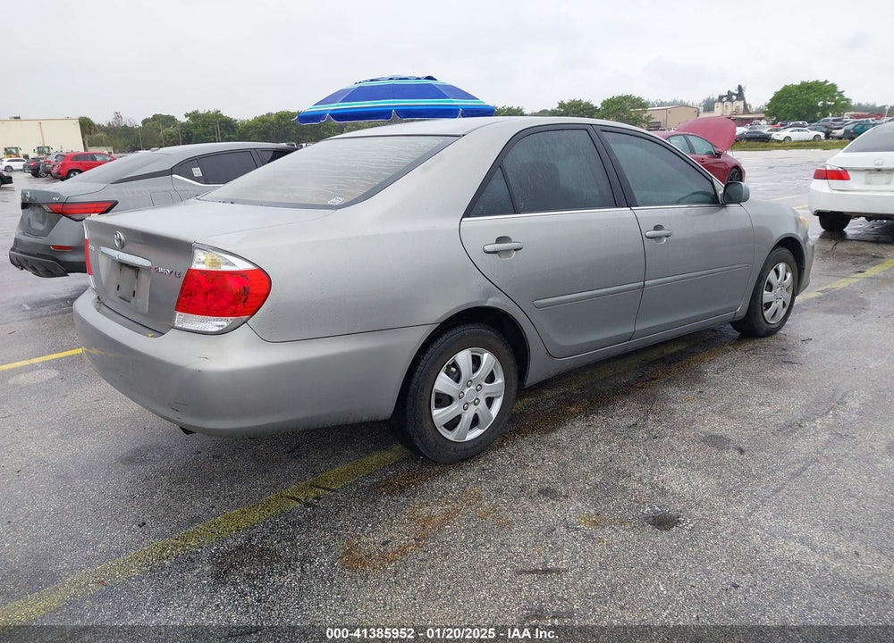2006 TOYOTA CAMRY VIN: 4T1BE32K56U646268