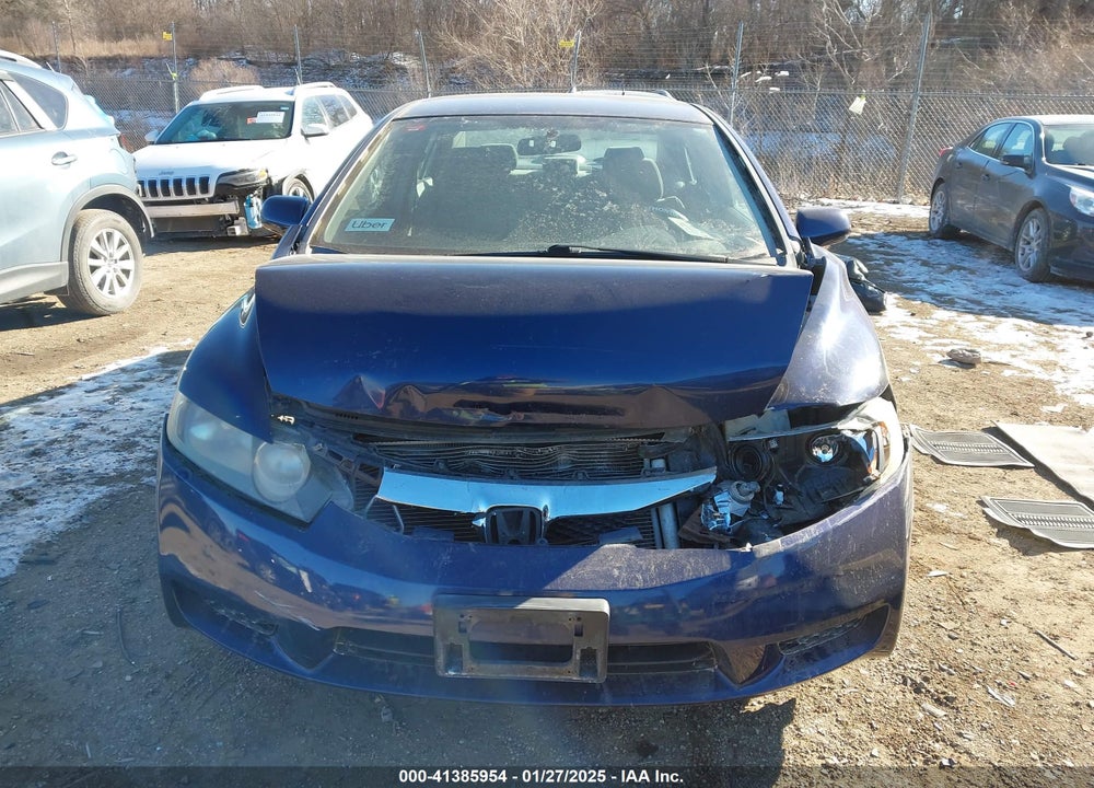 2010 HONDA CIVIC LX VIN: 19XFA1F50AE086953
