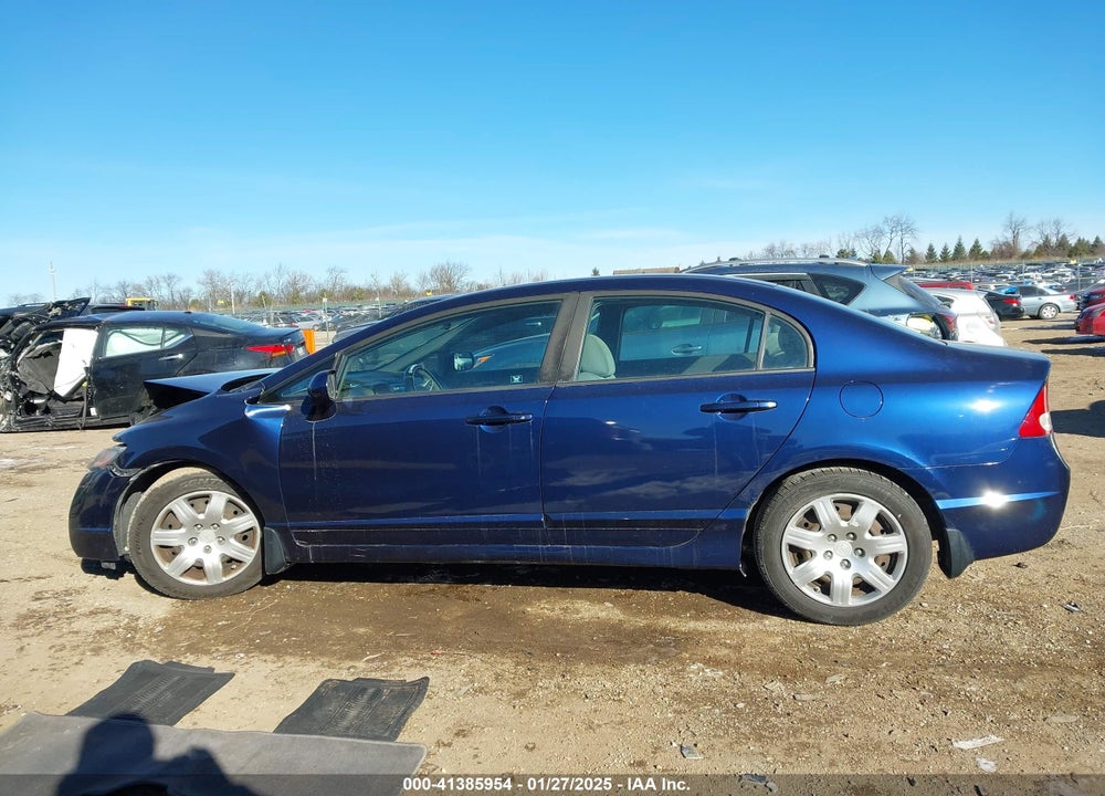 2010 HONDA CIVIC LX VIN: 19XFA1F50AE086953