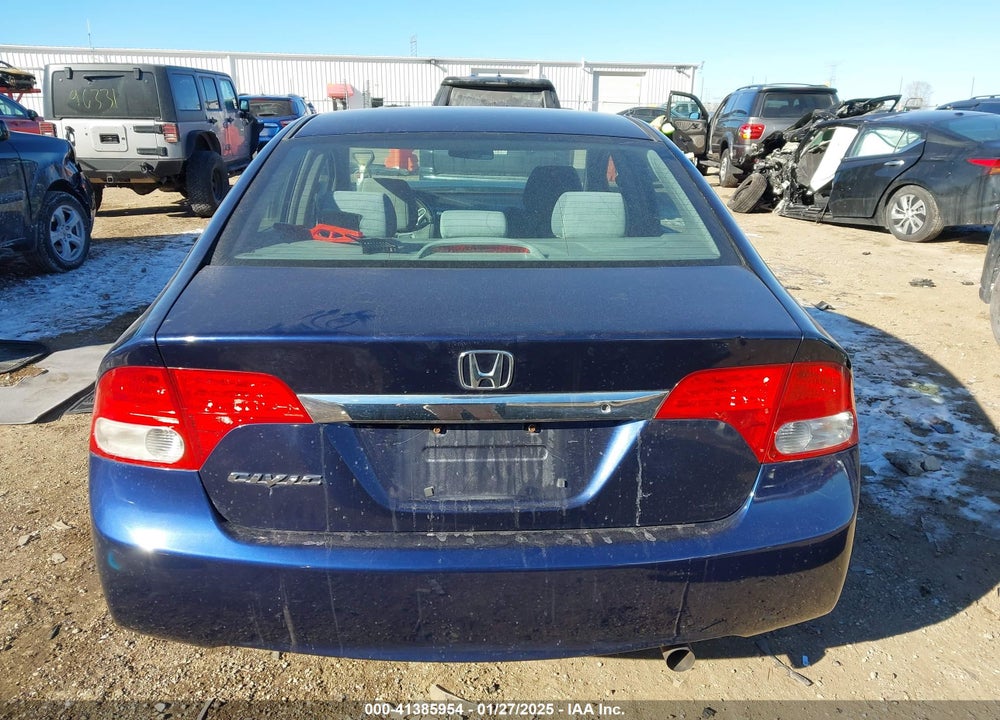 2010 HONDA CIVIC LX VIN: 19XFA1F50AE086953