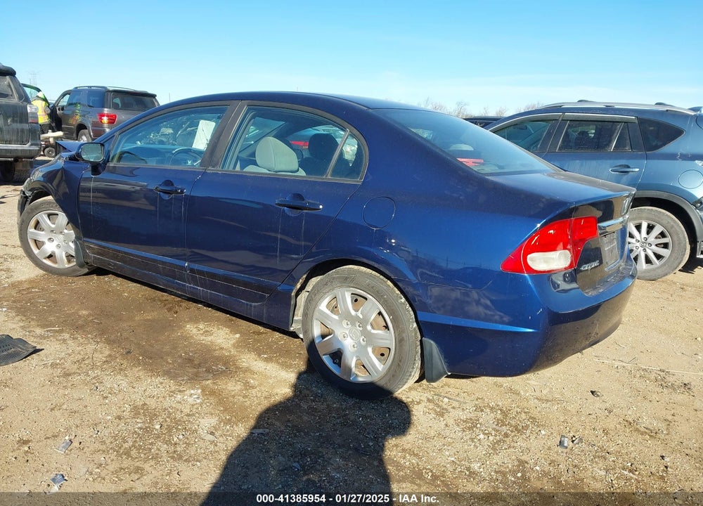 2010 HONDA CIVIC LX VIN: 19XFA1F50AE086953