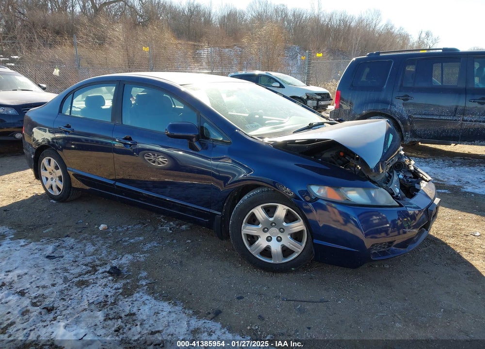 2010 HONDA CIVIC LX VIN: 19XFA1F50AE086953