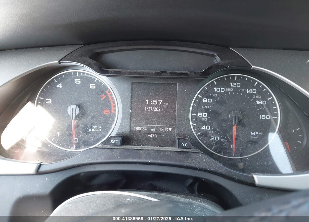 2012 AUDI A4 VIN: WAUEFAFL3CN020680
