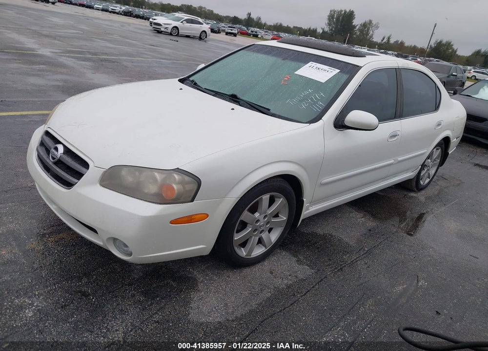 2003 NISSAN MAXIMA GLE VIN: JN1DA31A93T424774