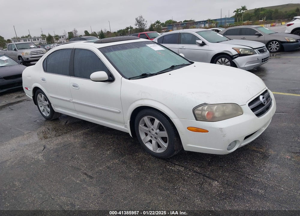 2003 NISSAN MAXIMA GLE VIN: JN1DA31A93T424774