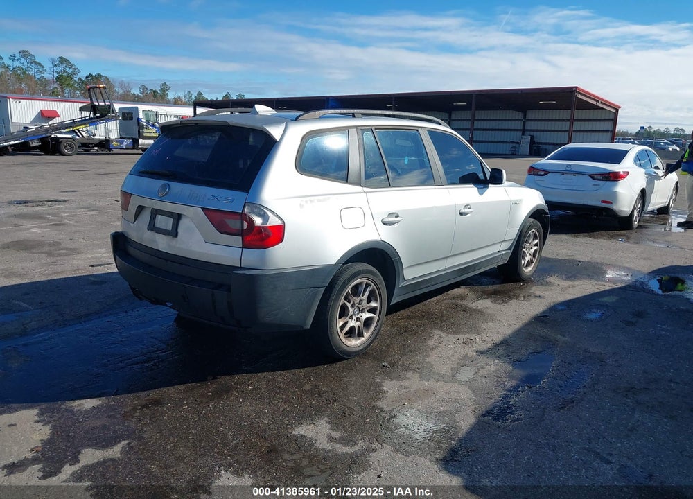 2004 BMW X3 2.5I VIN: WBXPA73444WC40518