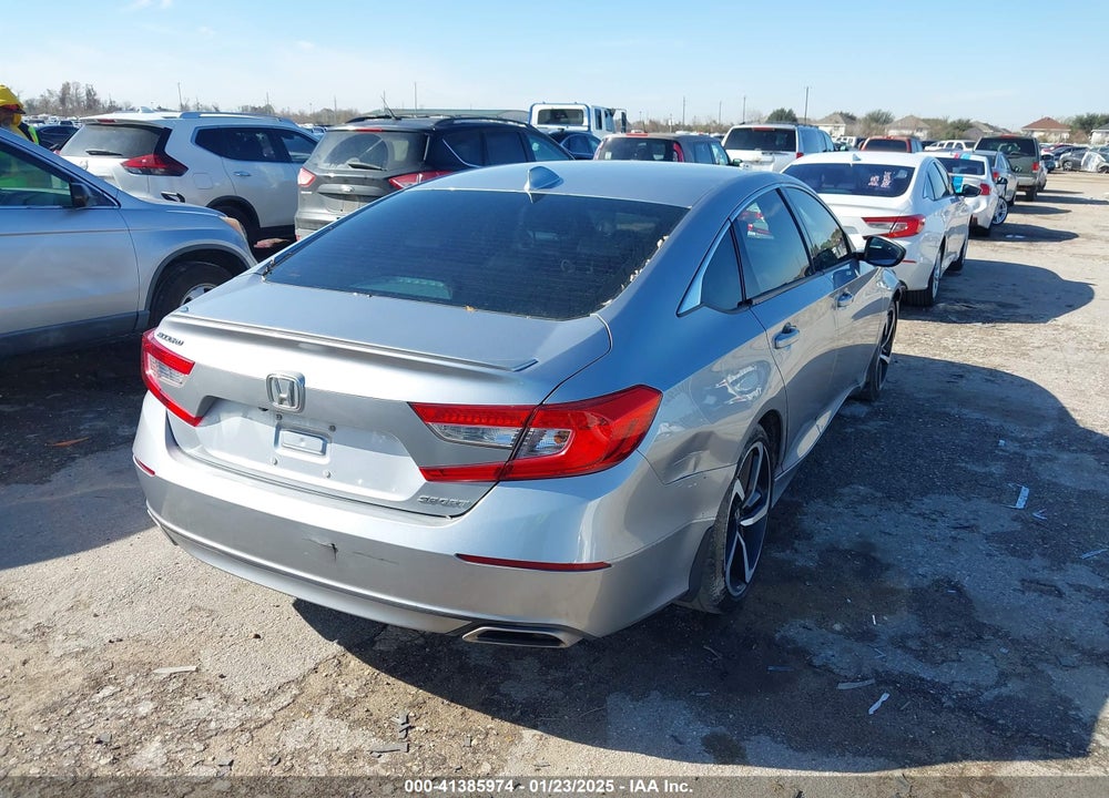 2018 HONDA ACCORD SPORT VIN: 1HGCV1F3XJA006259