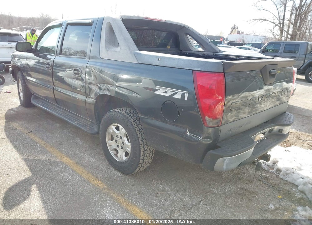 2004 CHEVROLET AVALANCHE 1500 VIN: 3GNEK12T24G219905