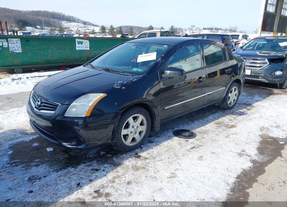 2012 NISSAN SENTRA VIN: 3N1AB6AP3CL629551