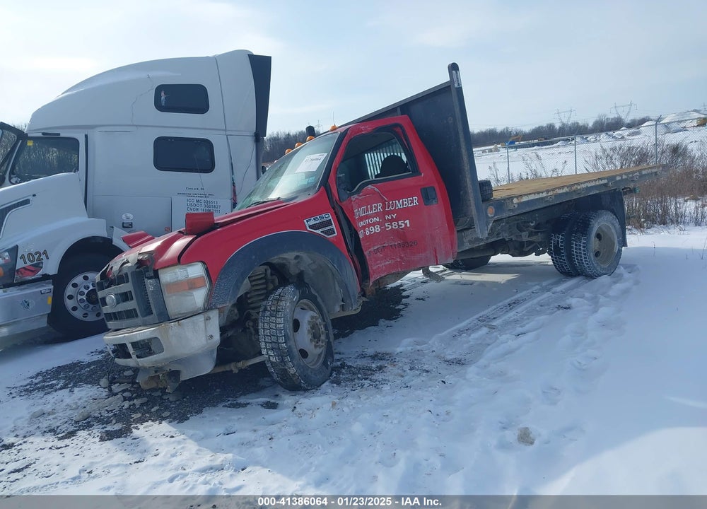 2009 FORD F-550 CHASSIS XL/XLT VIN: 1FDAF57RX9EA89883