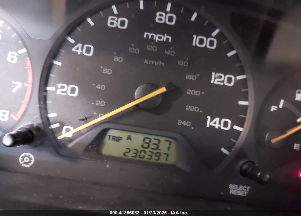 2001 HONDA ACCORD 3.0 EX VIN: 1HGCG16501A065672