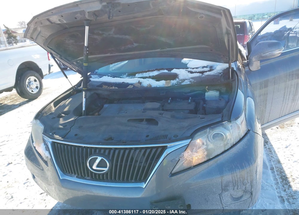 2012 LEXUS RX 350 VIN: 2T2BK1BA0CC139310