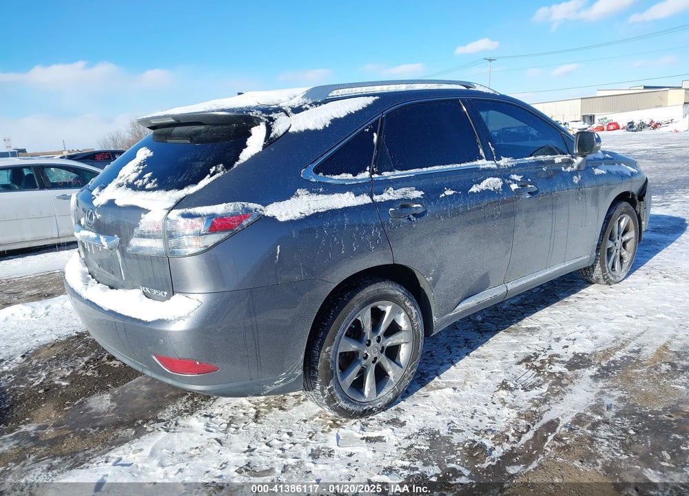 2012 LEXUS RX 350 VIN: 2T2BK1BA0CC139310