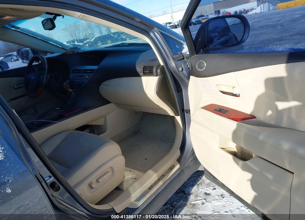 2012 LEXUS RX 350 VIN: 2T2BK1BA0CC139310