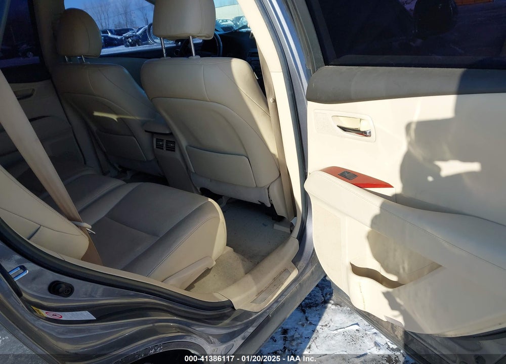 2012 LEXUS RX 350 VIN: 2T2BK1BA0CC139310