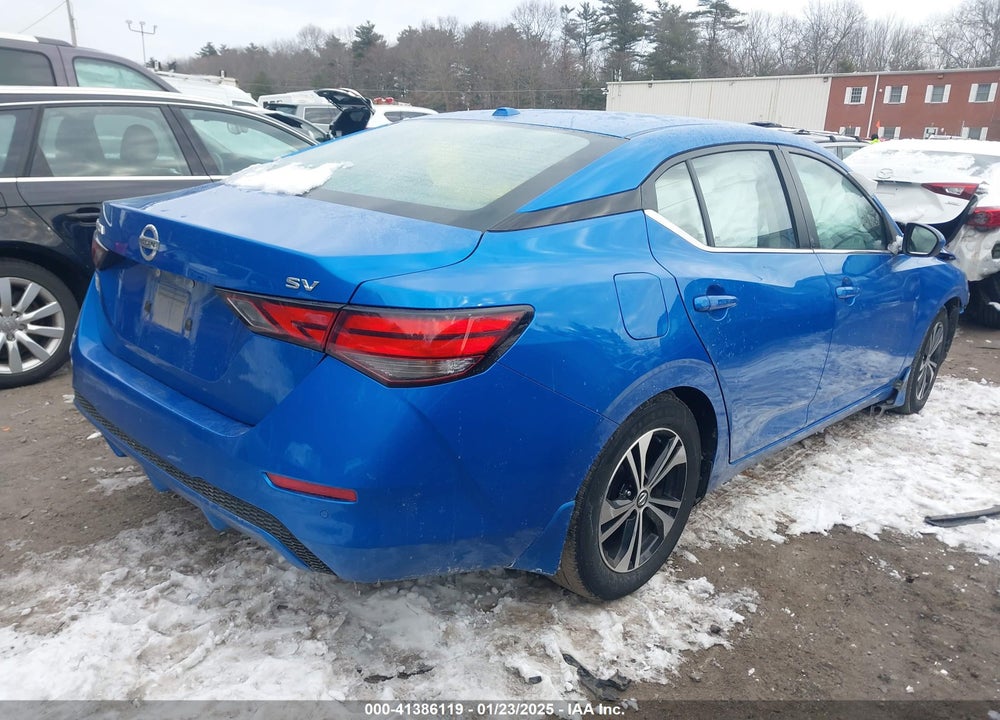 2022 NISSAN SENTRA VIN: 3N1AB8CV0NY206357