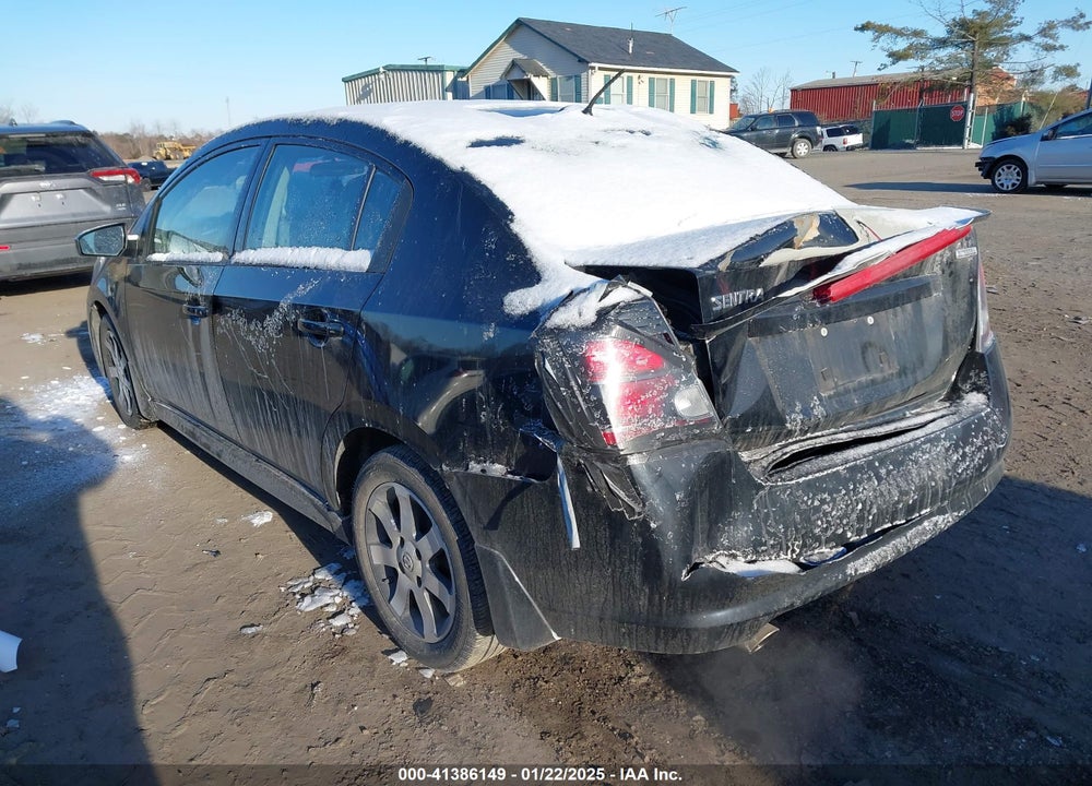 2012 NISSAN SENTRA VIN: 3N1AB6AP9CL777588