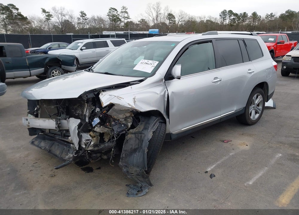 2012 TOYOTA HIGHLANDER LIMITED V6 VIN: 5TDYK3EH0CS051660