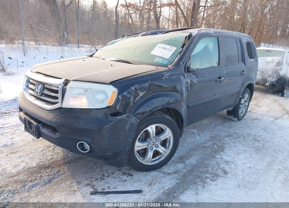 2013 HONDA PILOT EX-L VIN: 5FNYF4H54DB063974