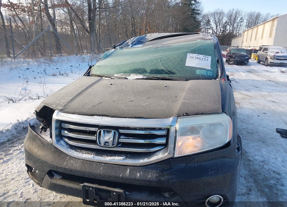 2013 HONDA PILOT EX-L VIN: 5FNYF4H54DB063974