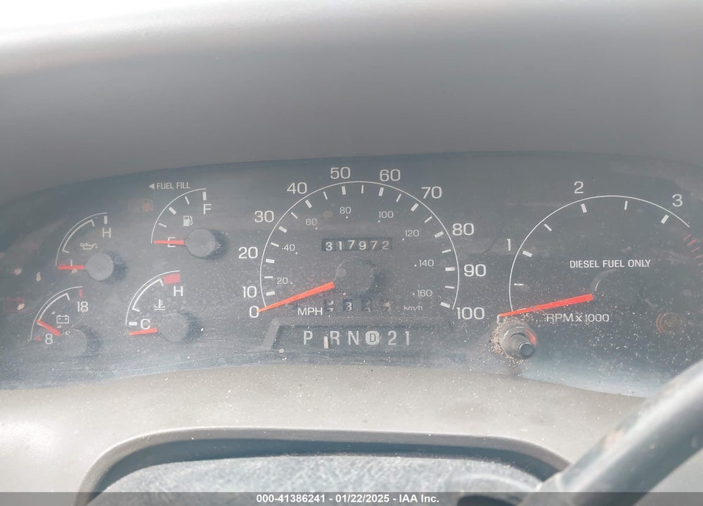 2000 FORD F 350 VIN: 1FDWX37FXYED81383