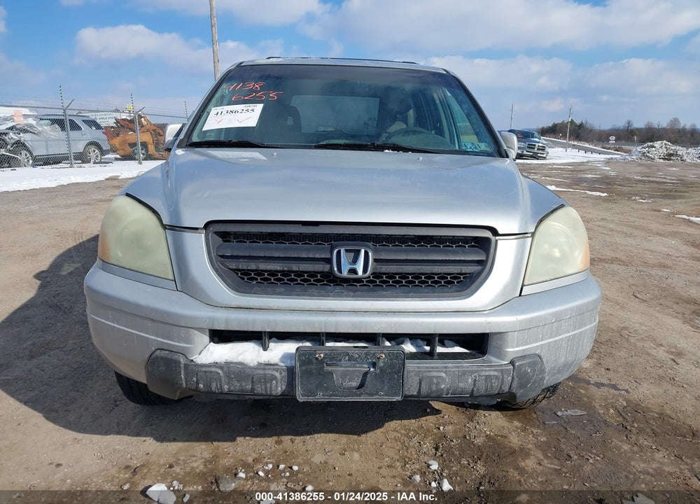 2003 HONDA PILOT EX-L VIN: 2HKYF18603H586755