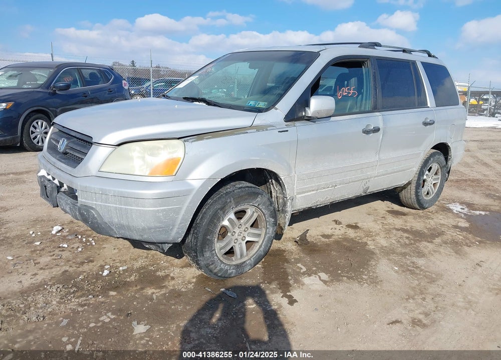 2003 HONDA PILOT EX-L VIN: 2HKYF18603H586755