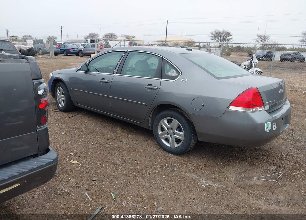 2006 CHEVROLET IMPALA LS VIN: 2G1WB58K369187099