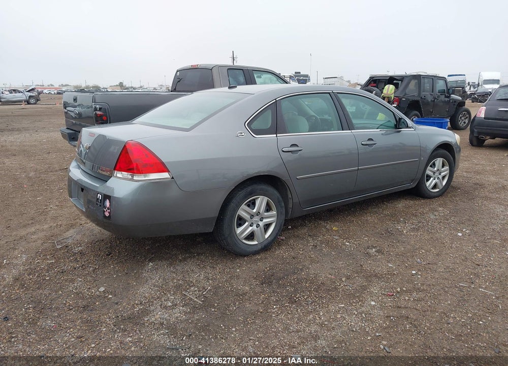 2006 CHEVROLET IMPALA LS VIN: 2G1WB58K369187099
