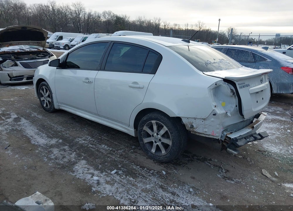2012 NISSAN SENTRA VIN: 3N1AB6AP9CL705726