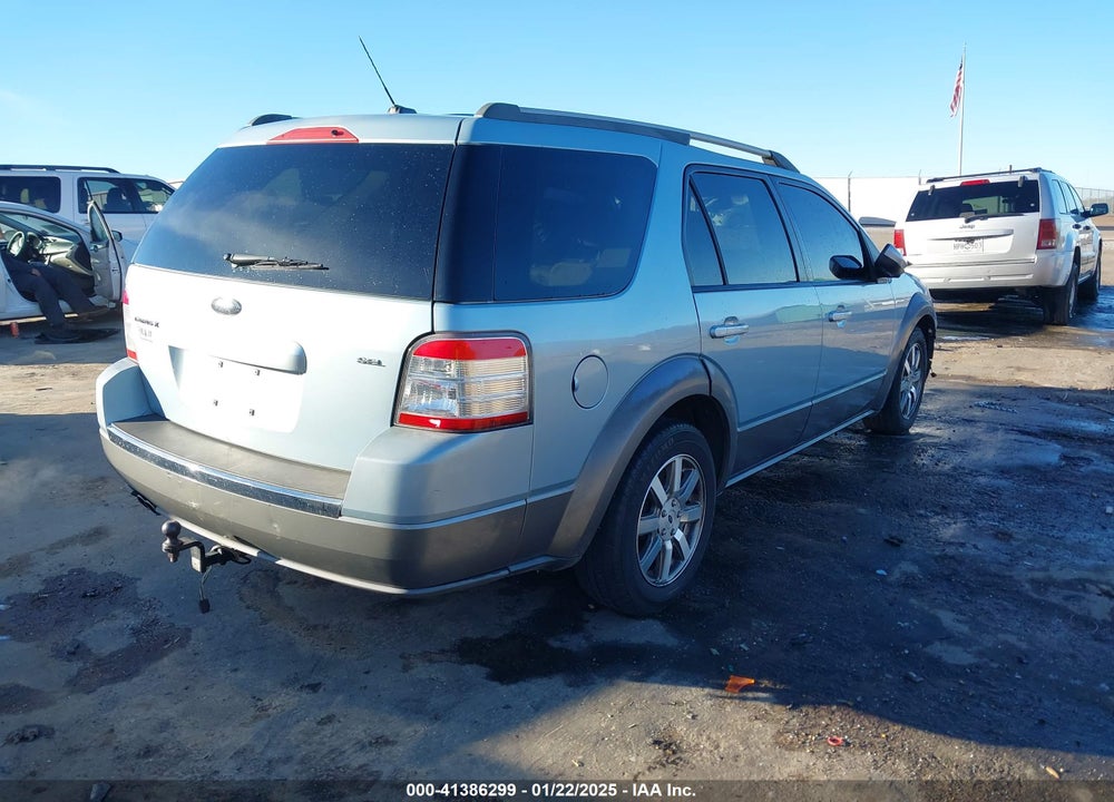 2008 FORD TAURUS X SEL VIN: 1FMDK02W58GA33572