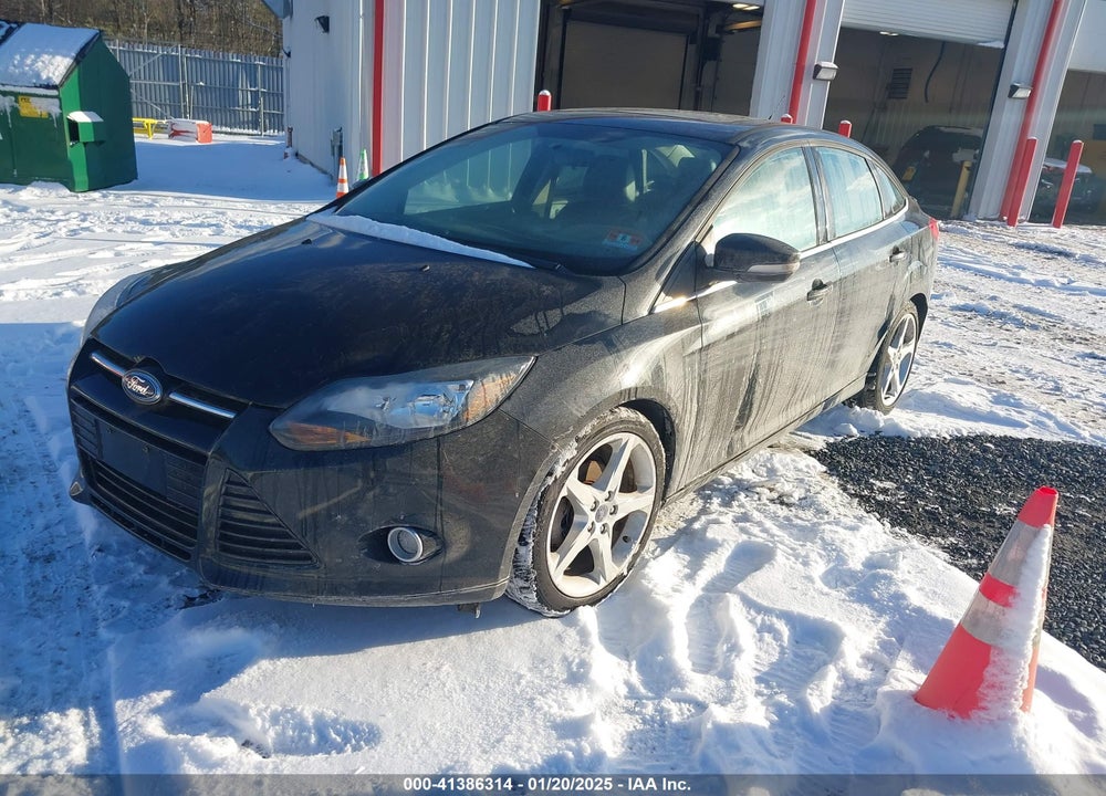2013 FORD FOCUS TITANIUM VIN: 1FADP3J23DL198193