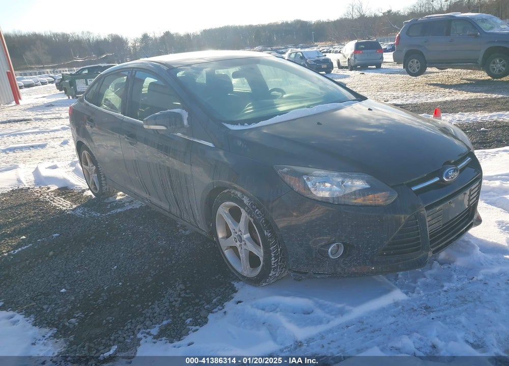 2013 FORD FOCUS TITANIUM VIN: 1FADP3J23DL198193