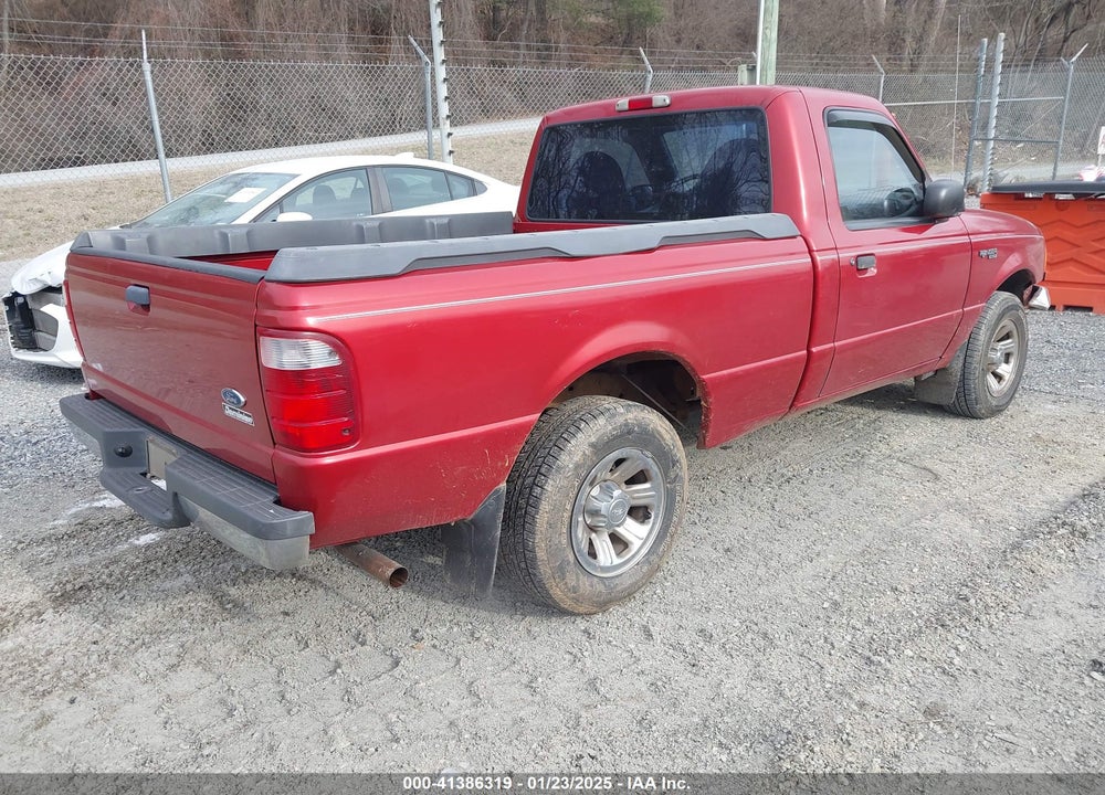 2001 FORD RANGER XL/XLT VIN: 1FTYR10C81TA11658